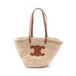 CELINE Brown Leather 2C Tote Bag
